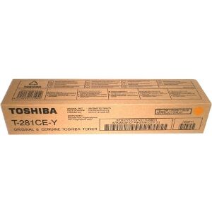 ΓΝΗΣΙΟ TOSHIBA TONER T-281-CEY ΓΙΑ E-STUDIO 281C/351E/451E YELLOW OEM: 6AK00000107