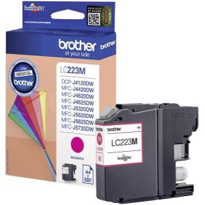 ΓΝΗΣΙΟ ΜΕΛΑΝΙ BROTHER ΓΙΑ MFC-J4420DW/J4620DW MAGENTA OEM: LC223M