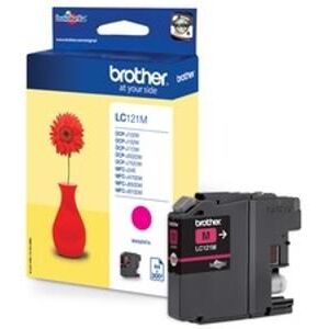 ΓΝΗΣΙΟ ΜΕΛΑΝΙ BROTHER ΓΙΑ MFC-J470DW/-J870DW/ MAGENTA OEM: LC121M