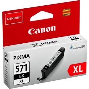 ΓΝΗΣΙΟ ΜΕΛΑΝΙ CANON CLI-571BK XL ΓΙΑ PIXMA MG5750/5751/5753/BLACK OEM: 0331C001