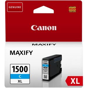 ΓΝΗΣΙΟ ΜΕΛΑΝΙ CANON PGI-1500XL C ΓΙΑ MAXIFY SERIES CYAN ΜΕ OEM:9193B001