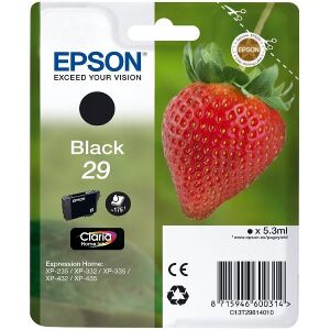 ΓΝΗΣΙΟ ΜΕΛΑΝΙ EPSON BLACK CLARIA HOME 29 T2981 OEM:C13T29814010