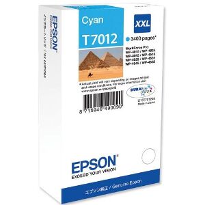 ΓΝΗΣΙΟ ΜΕΛΑΝΙ EPSON T701240 XXL CYAN ΜΕ OEM:C13T70124010
