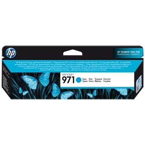 ΓΝΗΣΙΟ ΜΕΛΑΝΙ HEWLETT PACKARD NO 971 ΓΙΑ OFFICEJET PRO X 451/476/ CYAN ΜΕ OEM: CN622AE