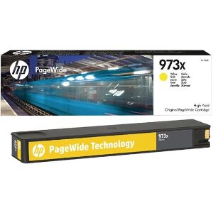 ΓΝΗΣΙΟ ΜΕΛΑΝΙ HEWLETT PACKARD NO 973X YELLOW HC ΜΕ OEM:F6T83AE