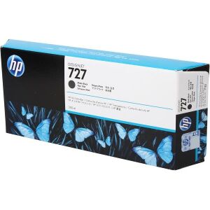 ΓΝΗΣΙΟ ΜΕΛΑΝΙ HEWLETT PACKARD NO.727 ΓΙΑ DESIGNJET T 1500/920 MATTE BLACK OEM: C1Q12A