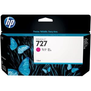 ΓΝΗΣΙΟ ΜΕΛΑΝΙ HEWLETT PACKARD NO.727 ΓΙΑ DJ T1500/2500/920 MAGENTA 130ML OEM: B3P20A