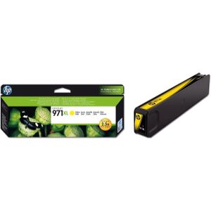 ΓΝΗΣΙΟ ΜΕΛΑΝΙ HEWLETT PACKARD NO.971XL ΓΙΑ OFFICEJET PRO X 451/476/ 551/576 YELLOW HC OEM: CN628AE