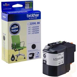 ΓΝΗΣΙΟ BROTHER ΜΕΛΑΝΙ ΓΙΑ MFC-J4420DW/J4620DW HIGH CAPACITY BLACK OEM: LC229XLBK