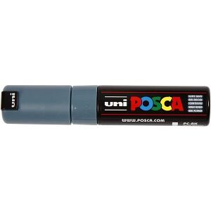 ΜΑΡΚΑΔΟΡΟΣ POSCA  PC-8K  8.0MM ΓΚΡΙ