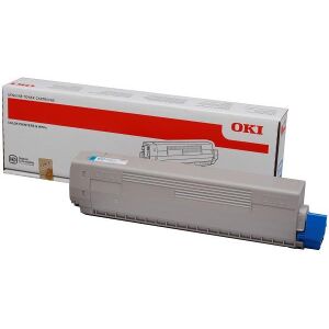 ΓΝΗΣΙΟ OKI TONER MC822 CYAN OEM: 44844615
