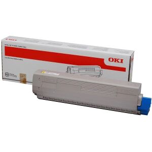 ΓΝΗΣΙΟ OKI TONER MC822 YELLOW OEM: 44844613