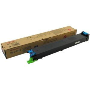 ΓΝΗΣΙΟ SHARP TONER MX-31GTCA ΓΙΑ MX2301N/2600/3100/4100N/ 4101N/5000N/5001N CYAN OEM: MX31GTCA