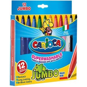 CARIOCA ΜΑΡΚΑΔΟΡΟΙ 12ΤΕΜ JUMBO