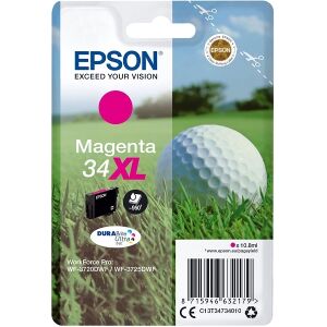 ΓΝΗΣΙΟ ΜΕΛΑΝΙ EPSON NO 34XL MAGENTA ΜΕ OEM:C13T34734010