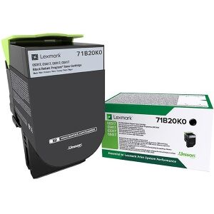 ΓΝΗΣΙΟ LEXMARK TONER BLACK 3.0K ΜΕ OEM:71B20K0