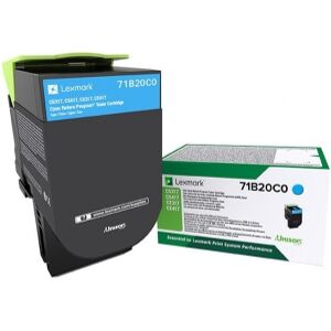 ΓΝΗΣΙΟ LEXMARK TONER CYAN 2.3K ΜΕ OEM:71B20C0