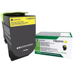 ΓΝΗΣΙΟ LEXMARK TONER YELLOW 2.3K ΜΕ OEM:71B20Y0