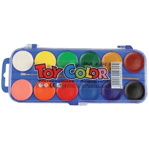 ΝΕΡΟΧΡΩΜΑΤΑ TOY COLOR 12 ΧΡΩΜΑΤΑ