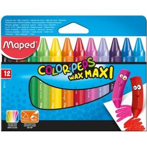 ΚΗΡΟΜΠΟΓΙΕΣ MAPED MAXI 12ΤΕΜ