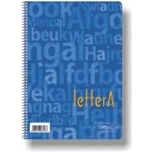 ΤΕΤΡΑΔΙΟ GLOBUS LETTER A 17X25 3 ΘΕΜΑΤΩΝ ΜΠΛΕ