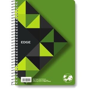 ΤΕΤΡΑΔΙΟ GLOBUS EDGE 17X25 3 ΘΕΜΑΤΩΝ ΠΡΑΣΙΝΟ