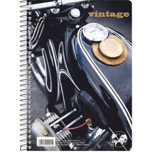 ΤΕΤΡΑΔΙΟ GLOBUS VINTAGE 001 17X25 3 ΘΕΜΑΤΩΝ
