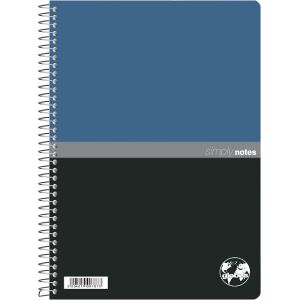 ΤΕΤΡΑΔΙΟ GLOBUS SIMPLY NOTES 17X25 5 ΘΕΜΑΤΩΝ ΜΠΛΕ