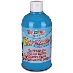 ΤΕΜΠΕΡΑ SUPERWASHABLE ΜΠΟΥΚΑΛΙ CYAN BLUE 500ML