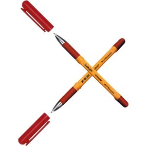 ΣΤΥΛΟ STANGER SOFTGRIP M 0.7MM BALLPOINT RED 10ΤΜΧ