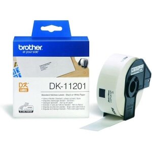 ΓΝΗΣΙΕΣ BROTHER ΕΤΙΚΕΤΕΣ ΓΙΑ QL-500/550/650TD/ 1050/1050N/ 29X90MM 400PCS OEM: DK-11201