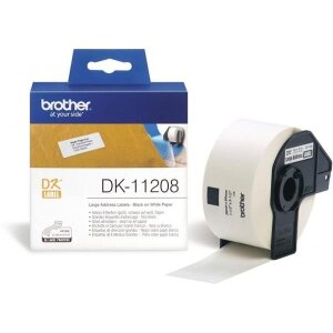 ΓΝΗΣΙΕΣ BROTHER ΕΤΙΚΕΤΕΣ ΓΙΑ QL-500/550/650TD/ 1050/1050N/ 38X90MM 400PCS OEM: DK11208