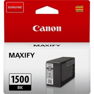 ΓΝΗΣΙΟ ΜΕΛΑΝΙ CANON PGI-1500 BLACK ΜΕ OEM:9218B001