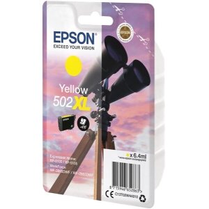 ΓΝΗΣΙΟ ΜΕΛΑΝΙ EPSON 502XL YELLOW ΜΕ OEM:C13T02W44010