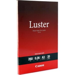 ΓΝΗΣΙΟ CANON PHOTO PAPER LU-101 A3 20 SHEETS ME ΟΕΜ: 6211B007