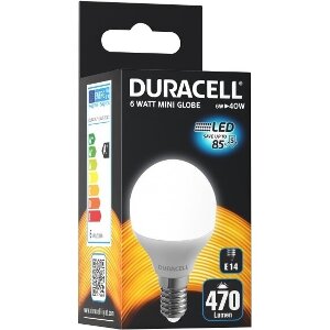 ΛΑΜΠΤΗΡΑΣ DURACELL LED G45 6W E14 4000K