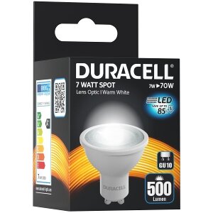 ΛΑΜΠΤΗΡΑΣ DURACELL LED GU10 7W 3000K