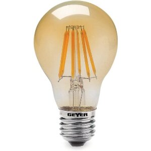 ΛΑΜΠΤΗΡΑΣ GEYER LED FILAMENT VINTAGE E27 6W D 500LM 2000K