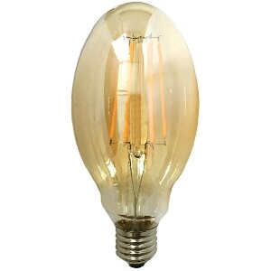 ΛΑΜΠΤΗΡΑΣ GEYER LED FILAMENT VINTAGE E27 BT75 6W 500LM 2000K