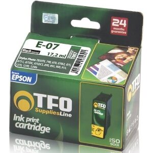 ΜΕΛΑΝΙ TFO E-07 ΣΥΜΒΑΤΟ ΜΕ EPSON T007 17ML