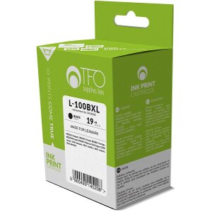 ΜΕΛΑΝΙ TFO L-100BXL BLACK ΣΥΜΒΑΤΟ ΜΕ LEXMARK 14N1068 21ML
