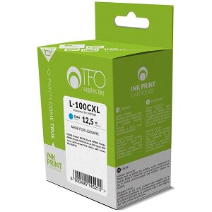 ΜΕΛΑΝΙ TFO L-100CXL CYAN ΣΥΜΒΑΤΟ ΜΕ LEXMARK 14N1069 10ML