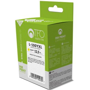 ΜΕΛΑΝΙ TFO L-100YXL YELLOW ΣΥΜΒΑΤΟ ΜΕ LEXMARK 14N1071 10ML