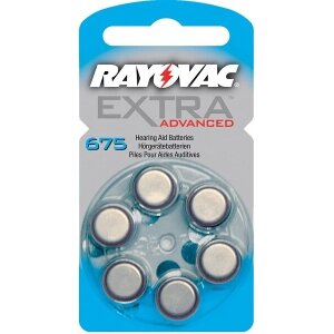 ΜΠΑΤΑΡΙΑ RAYOVAC EXTRA ADVANCED A675