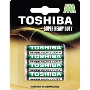 ΜΠΑΤΑΡΙΑ TOSHIBA SUPER HEAVY DUTY 3A 4ΤΕΜ