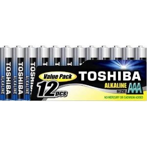ΜΠΑΤΑΡΙΕΣ TOSHIBA LR03 3A 12ΤΕΜ