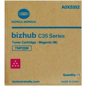 KONICA MINOLTA TONER TNP-22M ΓΙΑ BIZHUB C35/C25P MAGENTA OEM: A0X5352