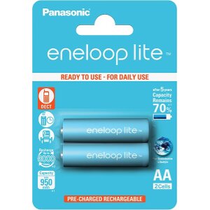 PANASONIC ENELOOP LITE BK-3LCCE 2X AA 950MAH