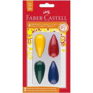 ΚΗΡΟΜΠΟΓΙΕΣ FABER-CASTELL 4 ΧΡΩΜΑΤΑ