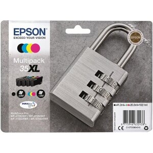 ΓΝΗΣΙΟ ΜΕΛΑΝΙ EPSON MULTIPACK ΜΕ OEM: C13T35964010